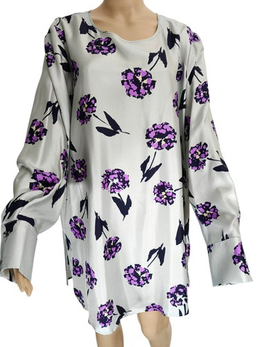 Marina rinaldi blusa seta - marina,