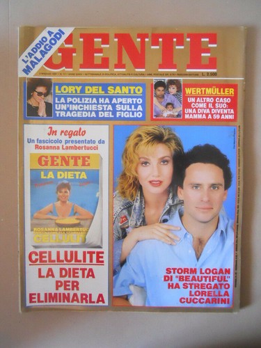 Gente 1991 lorella - gente,
