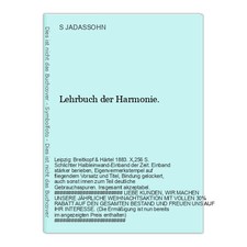 Libro Di Armonia. JADASSOHN
