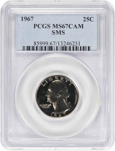 1967 washington quarter sms - 1967,
