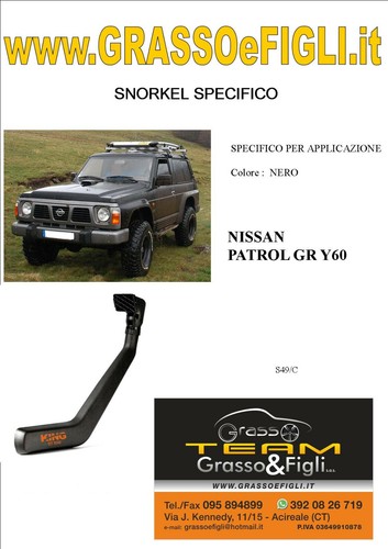 Kit snorkel aspirazione aria - snorkel,