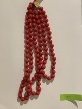 Collana Rosso Corallo Anni