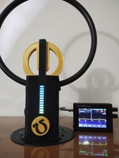 Antenna loop HF attiva ricezione 1.8 - 125 Mhz HF SSB CW FM AM Versione Stargate