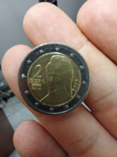 Rara moneta euro austria - moneta, 2