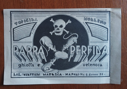 Rara etichetta vintage - etichetta,