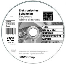 Bmw 735i (M.Y. 1989 - E23) ETM schemi elettrici su cd - Wiring Diagrams on cd