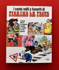 I CENTO VOLTI A FUMETTI DI PIERINO LA PESTE CARTONATO MONDADORI 1972