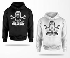 Felpa con cappuccio biker