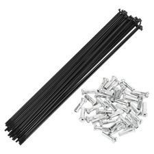 Set di Raggi per Bicicletta Universali Raggi Ruota Bici 14G Lunghezza 283mm