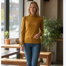 Jennyfer Giallo Girocollo