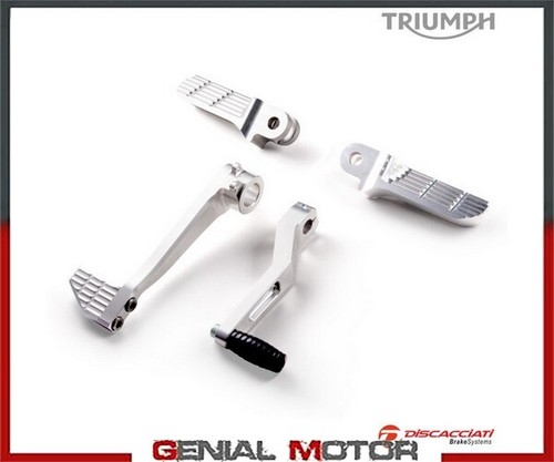 Kit pedane triumph discacciati - pedane,
