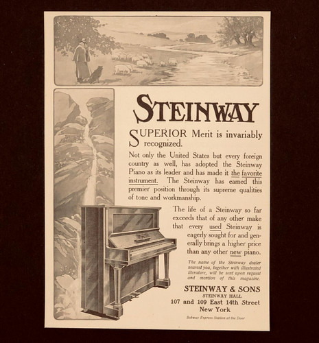 1912 steinway pianoforte - 1912,
