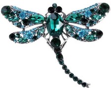 Spilla - Libellula elegante -