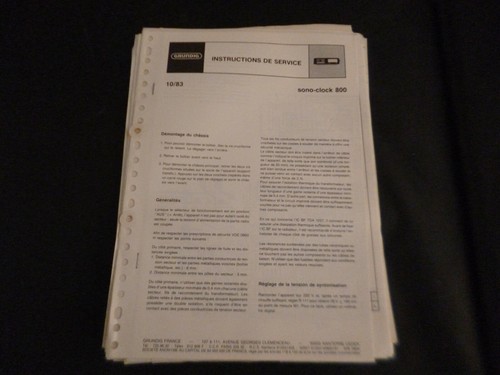 Original service manual - original,