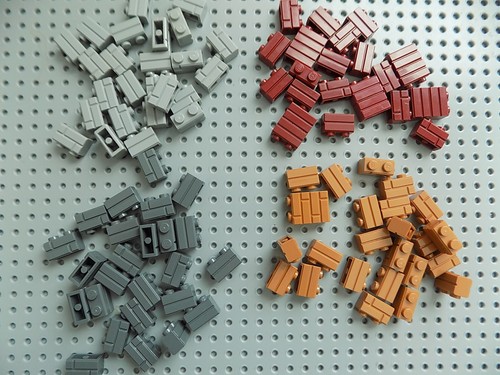 Lego part 98283 25pz mattone - 25pz,