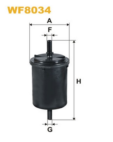 Wf8034 filtro carburante per - filtro,