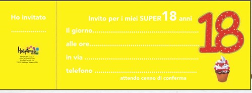 Inviti assegno festa - ,