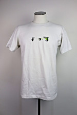 OFF-WHITE MAGLIA UOMO TG L T-SHIRT MAN MADE ITALY COTONE VINTAGE STREET LOGO