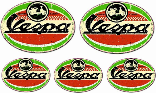 Adesivi vintage vespa - 5,