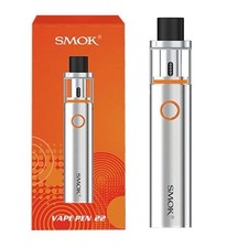 Smok Vape Pen 22 Acciaio - Sigaretta Elettronica, Resistente, Facile
