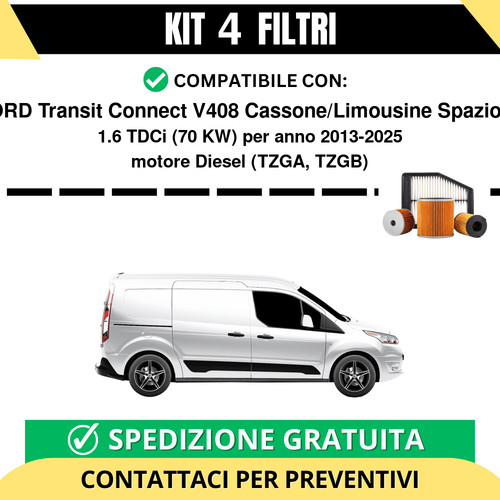 Kit filtri tagliando - tagliando, per