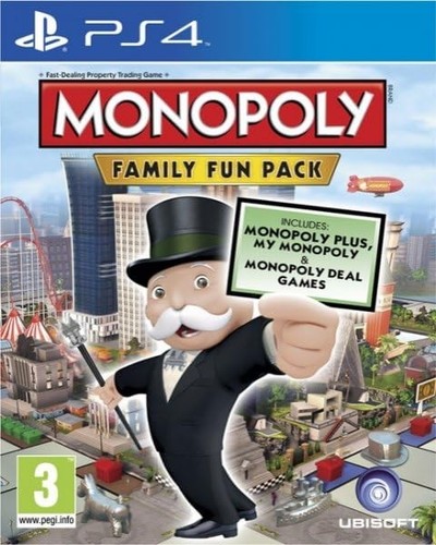 Ps4 monopoly family fun pack - monopoly,