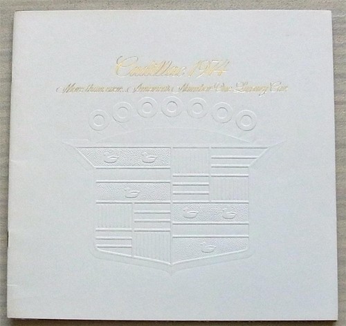 Brochure vendita auto cadillac - brochure,