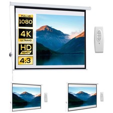 HOMCOM Telo per Proiettore