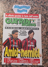 Guerin Sportivo n 28 1995-MILAN-BAGGIO-SAVICEVIC-INTER-PARMA-LAZIO-POSTER