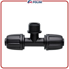 CLABER 99017/91017  RACCORDO TRE VIE FILETTO 1/2" 15-21 mm IRRIGAZIONE GIARDINO