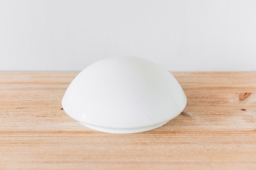 Bel abat jour opaline blanc - bel,