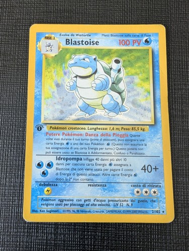 Blastoise holo set base - blastoise,