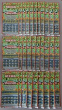 GRATTA E VINCI  MEGA MILIARDARIO 2007 N.CAT. € 10-2- SERIE COMPLETA 29 BIGL.