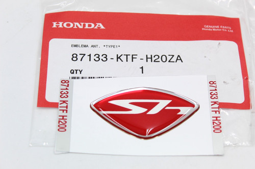 Honda adesivo rosso - rosso, griglia