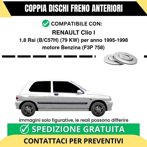 Coppia dischi freno - dischi,