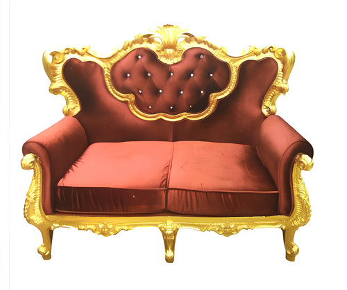 Divano trono imbottito reale - divano,