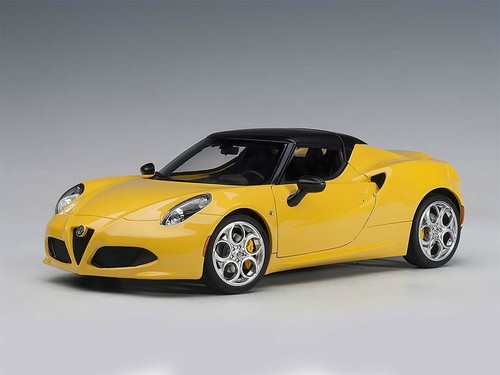 Alfa romeo spider yellow - 4c,