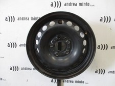 CERCHI IN FERRO USATI VW GOLF CON COPRICERCHI 6JX15 H2 5X112