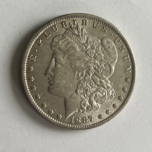 1887 usa morgan dollar - o,