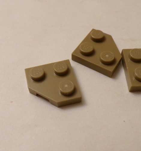 Lego piastra cuneo - x4, di