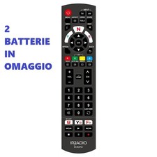 TELECOMANDO PER TV PANASONIC LCD,LED E PLASMA SPEDIZIONE GRATIS