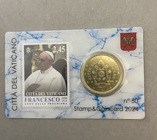 VATICANO 2024 Coin Card  50