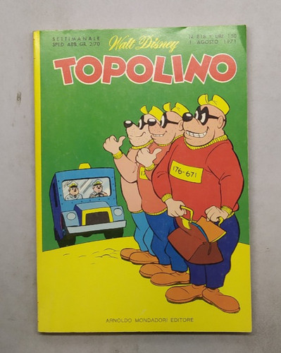 Topolino 828 1 agosto 1971 - 1,