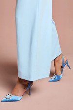 Scarpe corte blu - , donna