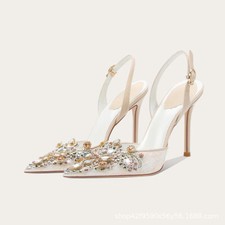 Sandali donna a punta tacco