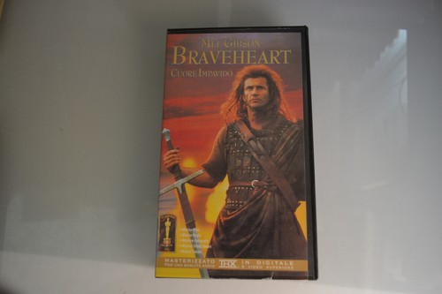 Vhs mel gibson braveheart - mel,