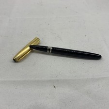 Penna Stilografica Fountain Pen Rolex Nera Oro