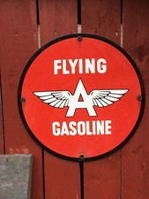 MOBIL Porcelain Sign Flying A