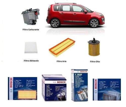 Kit filtri tagliando - filtri, per