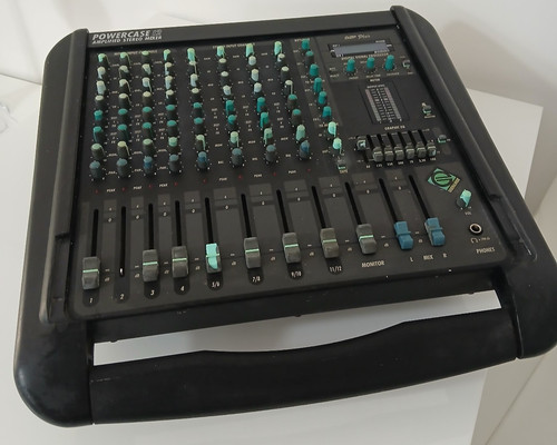 Stereo mixer amplificato - stereo,